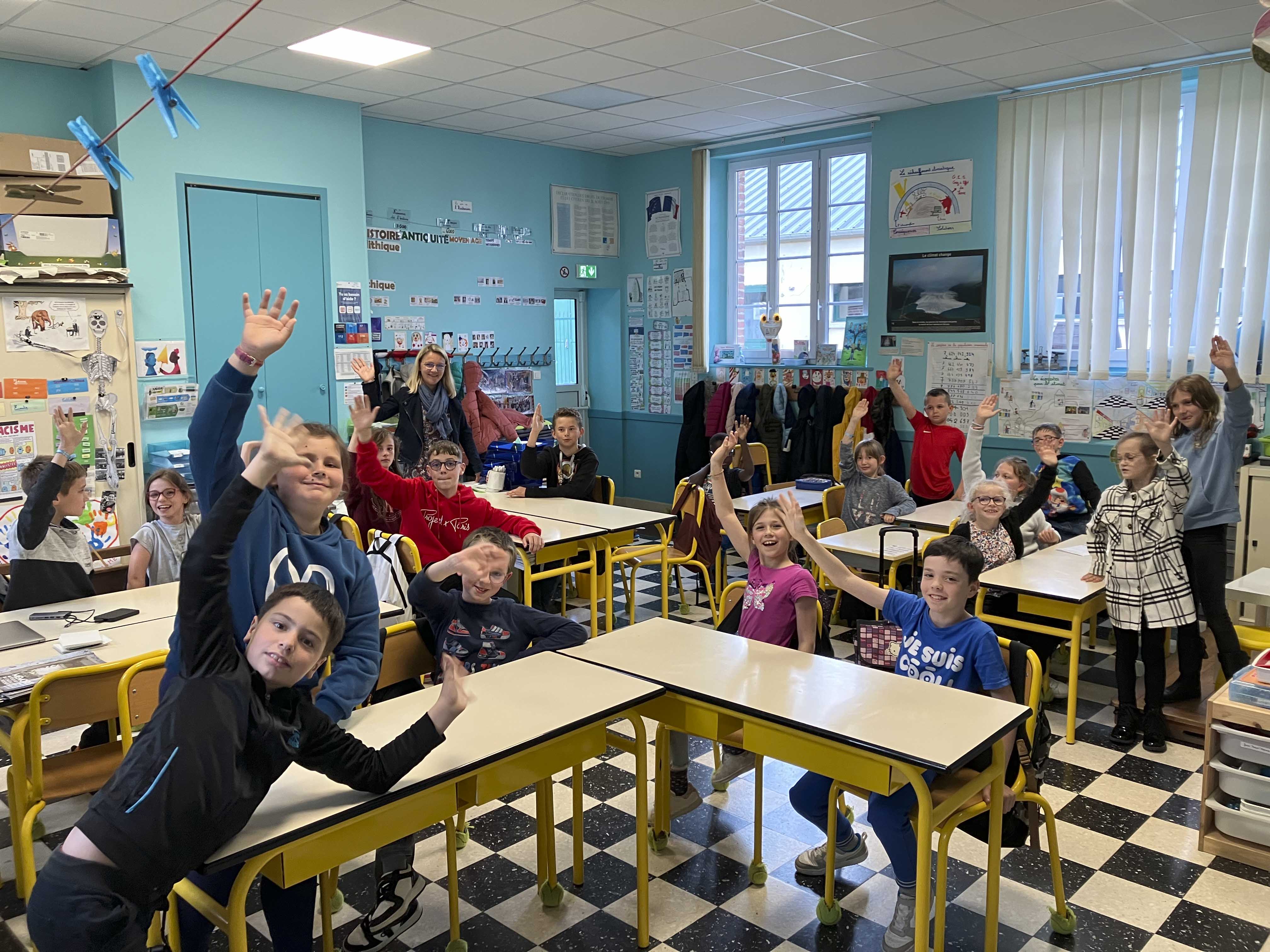 Picardie Verte - Ateliers avec les CE1-CE2-CM1-CM2 de l'école de Beaudéduit